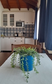 a well-equipped separate kitchenette